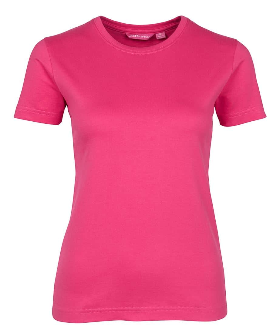 Jb Ladies Tee 1Lht 5 1LHT Hot Pink