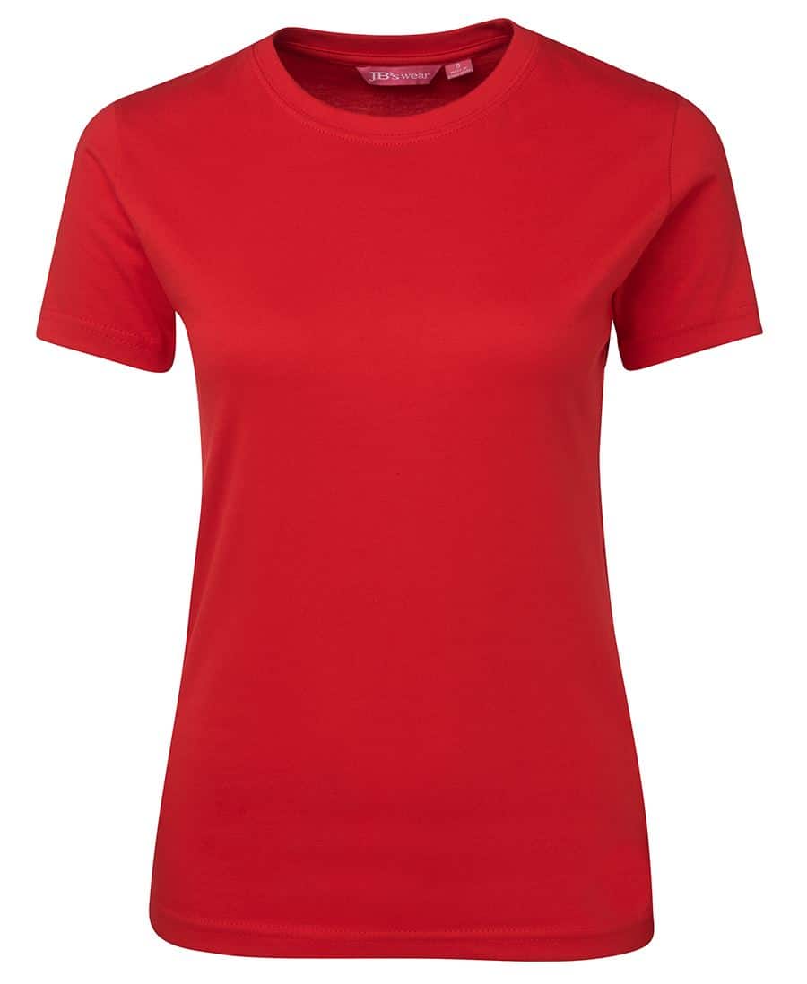 Jb Ladies Tee 1Lht 3 1LHT REd