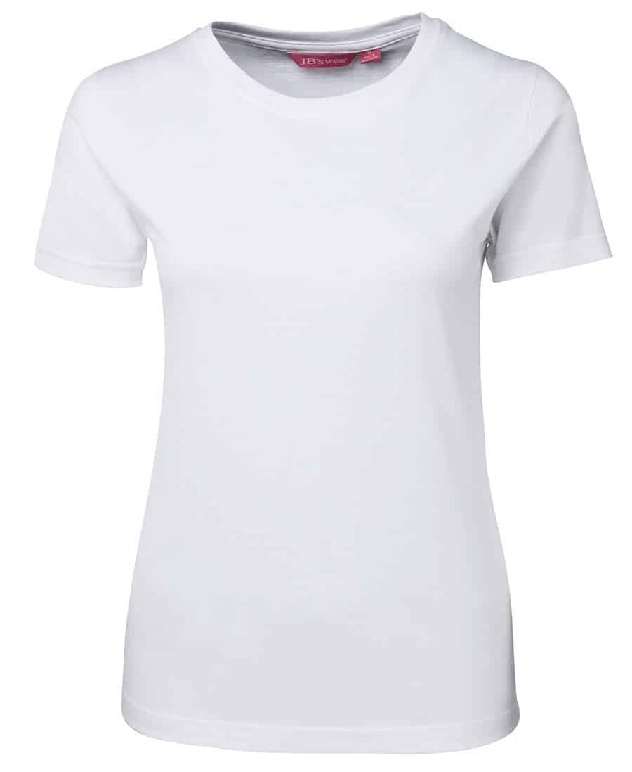 Jb Ladies Tee 1Lht 2 1LHT White