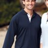 Stencil Team Long Sleeved Mens Polo 1042 1
