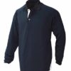 Stencil Team Long Sleeved Mens Polo 1042 4
