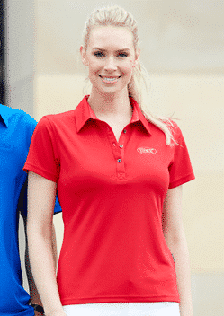 Stencil Argent Ladies Polo 1159 1
