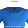 Stencil Silvertech Ladies 3/4 Sleeved Top 1258Q 6