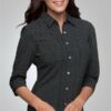 CC City Stretch Spot Ladies 3/4 Sleeve Shirt 2172 2
