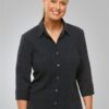 CC City Stretch Spot Ladies 3/4 Sleeve Shirt 2172 7