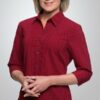 CC City Stretch Spot Ladies 3/4 Sleeve Shirt 2172 8