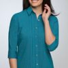 CC City Stretch Spot Ladies 3/4 Sleeve Shirt 2172 9