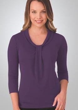 CC Pippa Ladies 3/4 Sleeve Knit Top 2221 1