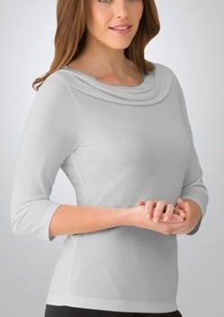 CC Eva Ladies 3/4 Sleeve Knit Top 2226 1
