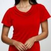 CC Eva Ladies Short Sleeve Knit Top 2227 1