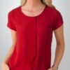 CC Cascade Ladies Short Sleeve Knit Top 2285 2