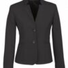 BC Ladies Wool Stretch Short Jacket with Reverse Lapel 64013 3