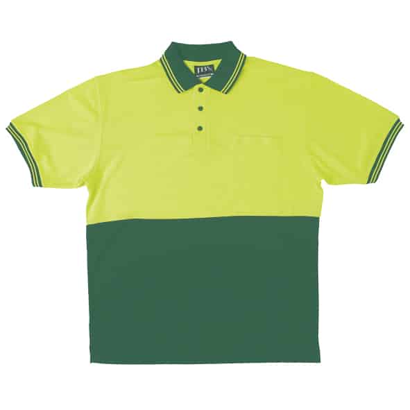 Jb Hi Vis Cotton Back Adults Short Sleeve Polo 6Hps 10 JB Hi Vis Cotton Back Adults Short Sleeve Polo 6HPS 2