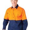 JB Hi Vis Long Sleeve Shirt 6HWL 1