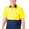 JB Hi Vis Short Sleeve Shirt 6HWS 1