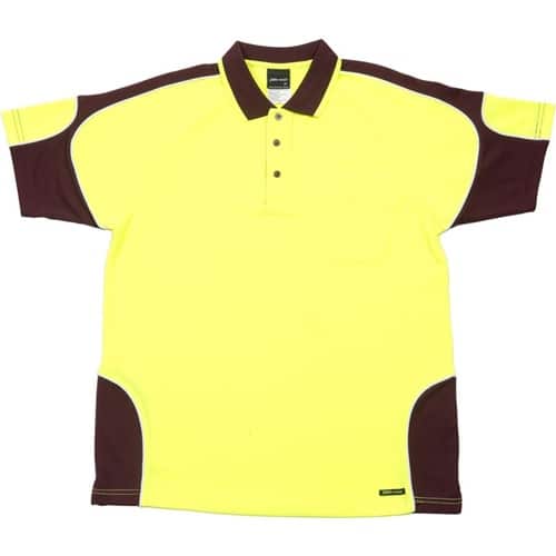 Jb Hi Vis Arm Panel Adults Short Sleeve Polo 6Ap4S 22 JB Hi Vis Arm Panel Adults Short Sleeve Polo 6AP4S 3