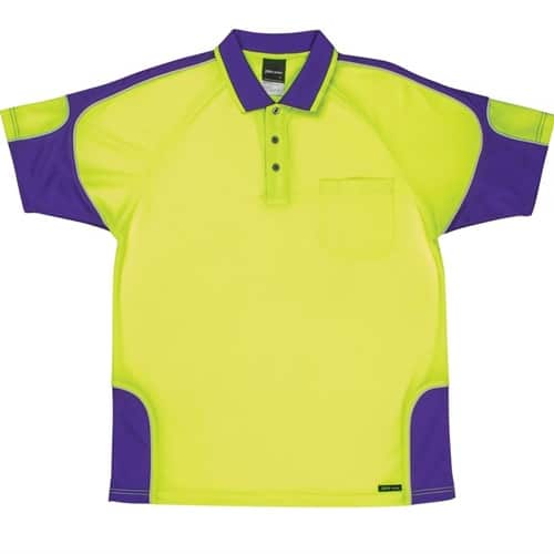 Jb Hi Vis Arm Panel Adults Short Sleeve Polo 6Ap4S 28 JB Hi Vis Arm Panel Adults Short Sleeve Polo 6AP4S 9
