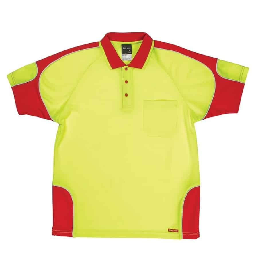 Jb Hi Vis Arm Panel Adults Short Sleeve Polo 6Ap4S 29 JB Hi Vis Arm Panel Adults Short Sleeve Polo 6AP4S 10