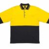 JB Hi Vis Cotton Adults Long Sleeve Polo 6CPHL 3