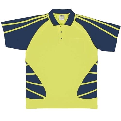 Jb Hi Vis Spider Adults Short Sleeve Polo 6Hsp 4 JB Hi Vis Spider Adults Short Sleeve Polo 6HSP 4