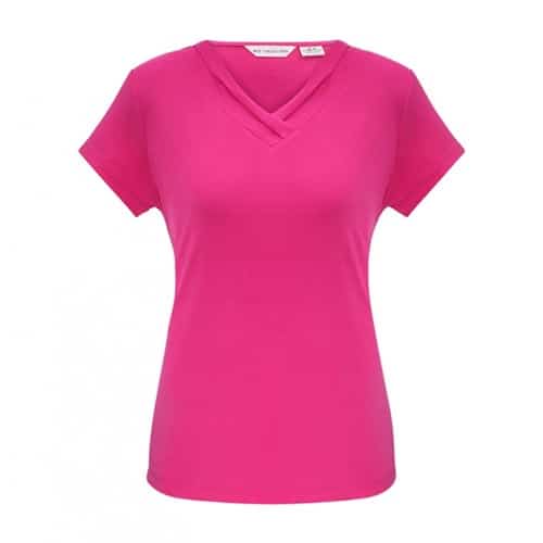 Biz Collection Lana Ladies Jersey Knit Top K819Ls (Clearance) 13 Biz Lana Ladies Short Sleeve Jersey Knit Top K819LS 5