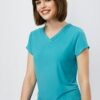 Biz Lana Ladies Short Sleeve Jersey Knit Top K819LS 1