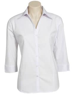 Biz Collection Metro Ladies 3/4 Sleeve Shirt Lb7300 20 Biz Metro Ladies 3/4 Sleeve Shirt LB7300 2