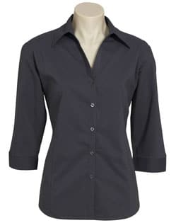 Biz Collection Metro Ladies 3/4 Sleeve Shirt Lb7300 23 Biz Metro Ladies 3/4 Sleeve Shirt LB7300 5