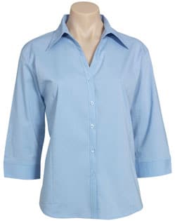 Biz Collection Metro Ladies 3/4 Sleeve Shirt Lb7300 21 Biz Metro Ladies 3/4 Sleeve Shirt LB7300 3