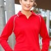 WS Champion Plus Ladies CoolDry Long Sleeve Polo PS44 1