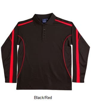 Ws Legend Plus Mens Truedry Long Sleeve Polo Ps69 3 WS Legend Plus Mens TrueDry Long Sleeve Polo PS69 3