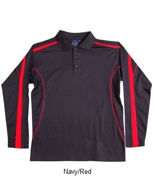 Ws Legend Plus Mens Truedry Long Sleeve Polo Ps69 6 WS Legend Plus Mens TrueDry Long Sleeve Polo PS69 6
