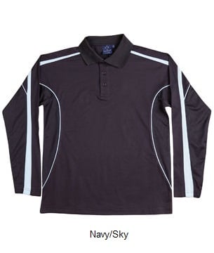Ws Legend Plus Mens Truedry Long Sleeve Polo Ps69 7 WS Legend Plus Mens TrueDry Long Sleeve Polo PS69 7