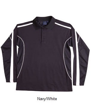 Ws Legend Plus Mens Truedry Long Sleeve Polo Ps69 8 WS Legend Plus Mens TrueDry Long Sleeve Polo PS69 8