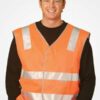 WS Hi Visibility Safety Vest with Reflective Tapes SW03 1