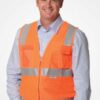 WS Hi Vis Safety Vest with ID Pocket and 3M Tapes SW42 1