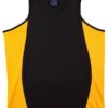 WS Teammate Mens Contrast TrueDry Mesh Singlet TS19 2