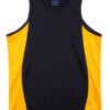 WS Teammate Ladies Contrast TrueDry Mesh Singlet TS17 7