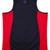WS Teammate Mens Contrast TrueDry Mesh Singlet TS19 8