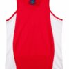 WS Teammate Mens Contrast TrueDry Mesh Singlet TS19 10
