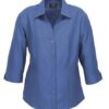 Biz Oasis Ladies 3/4 Sleeve Shirt LB3600 5