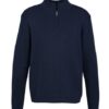 Biz 80/20 Wool-Rich Mens 1/2 Zip Pullover WP10310 2