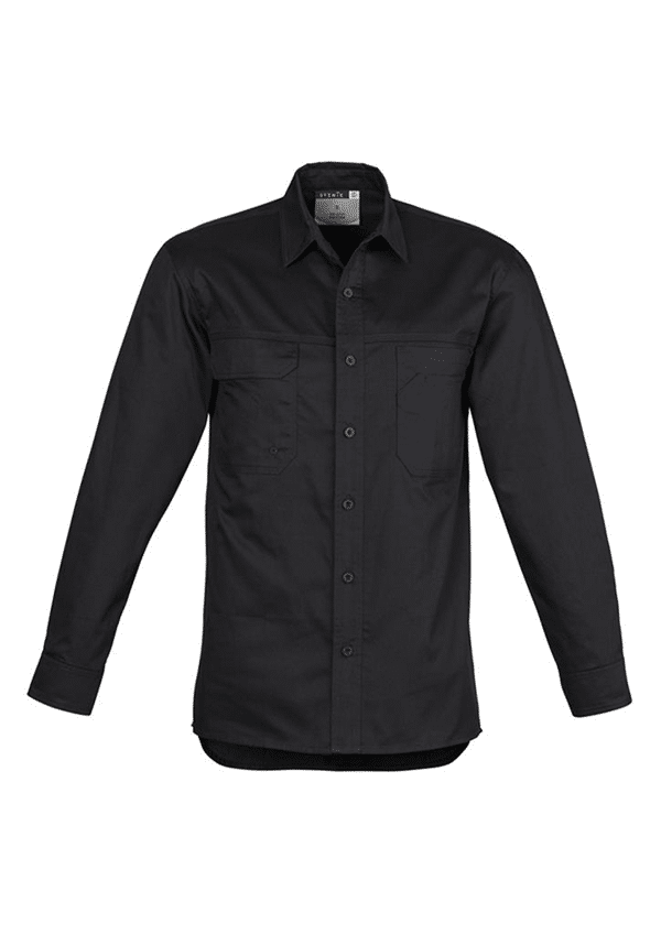 Syz Tradie Long Sleeve Shirt Zw121 5 SYZ Tradie Long Sleeve Shirt ZW121 5