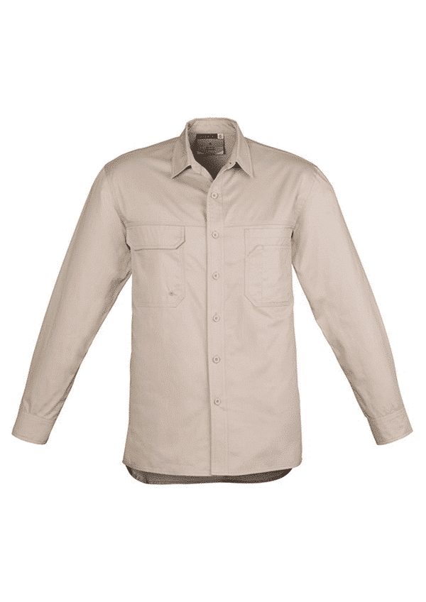 Syz Tradie Long Sleeve Shirt Zw121 3 SYZ Tradie Long Sleeve Shirt ZW121 3