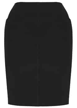 Biz Corporates Ladies Siena Bandless Pencil Skirt 20717 3 20717_Black_F
