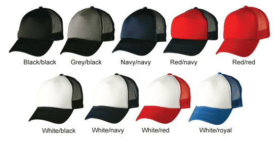 Ws Contrast Trucker Cap Ch69 12 CH69-colours
