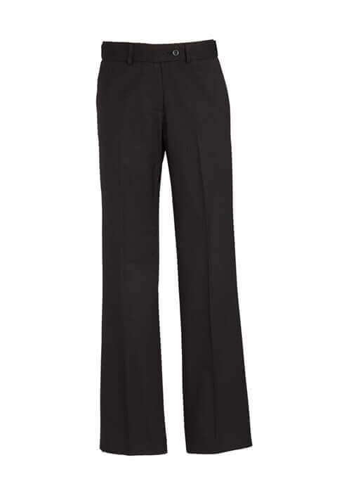 Biz Corporates Ladies Cool Stretch Adjustable Waist Pants 10115 4 10115_Black_F