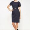 BC Ladies Wool Stretch Shift Dress 34012 1