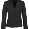 BC Ladies Wool Stretch Short Jacket with Reverse Lapel 64013 2