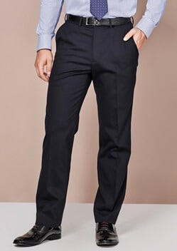 BC Mens Wool Stretch Adjustable Waist Pants 74014 1